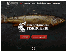 Tablet Screenshot of lillangshamnens-fiskrokeri.se